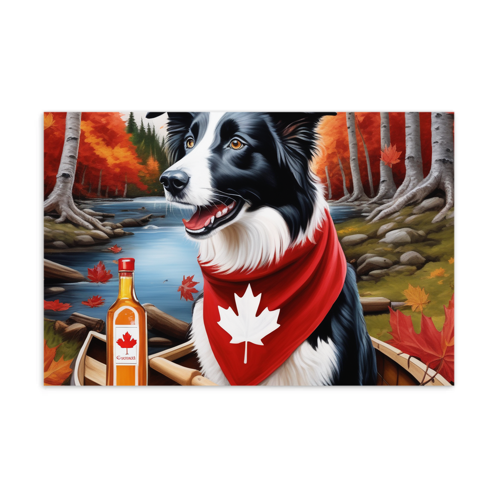 PugMug Custom Border Collie Postcard