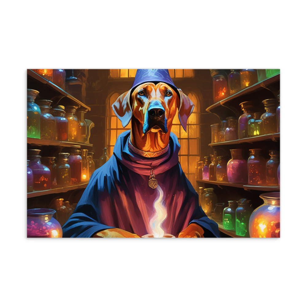 PugMug Custom Rhodesian Ridgeback Postcard