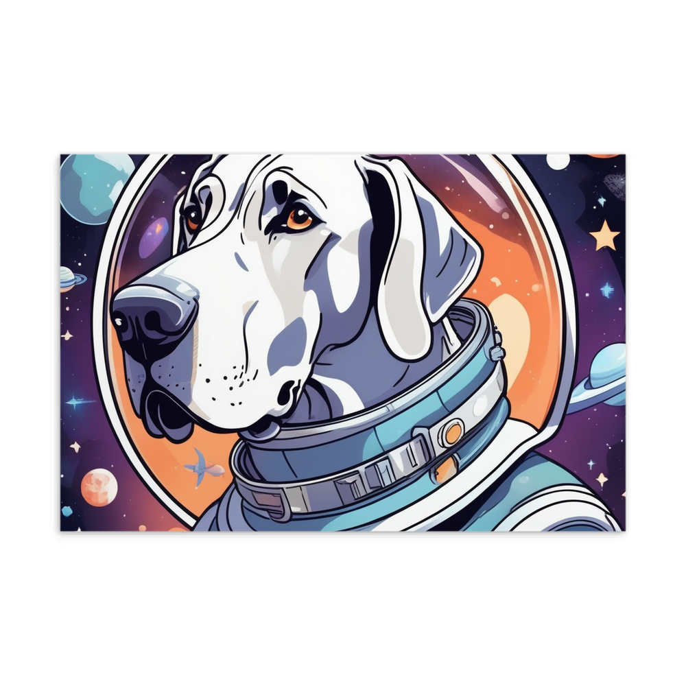 PugMug Custom Great Dane Postcard