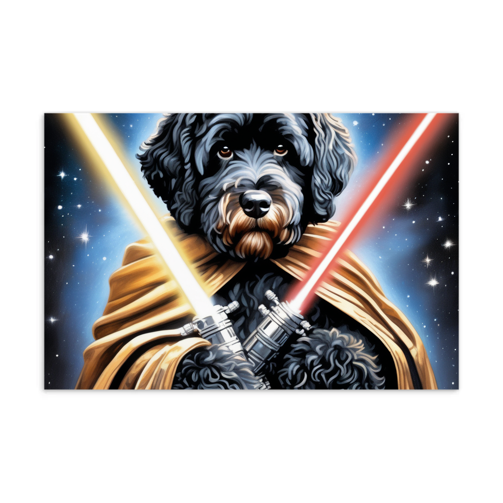 PugMug Custom Portuguese Water Dog Postcard