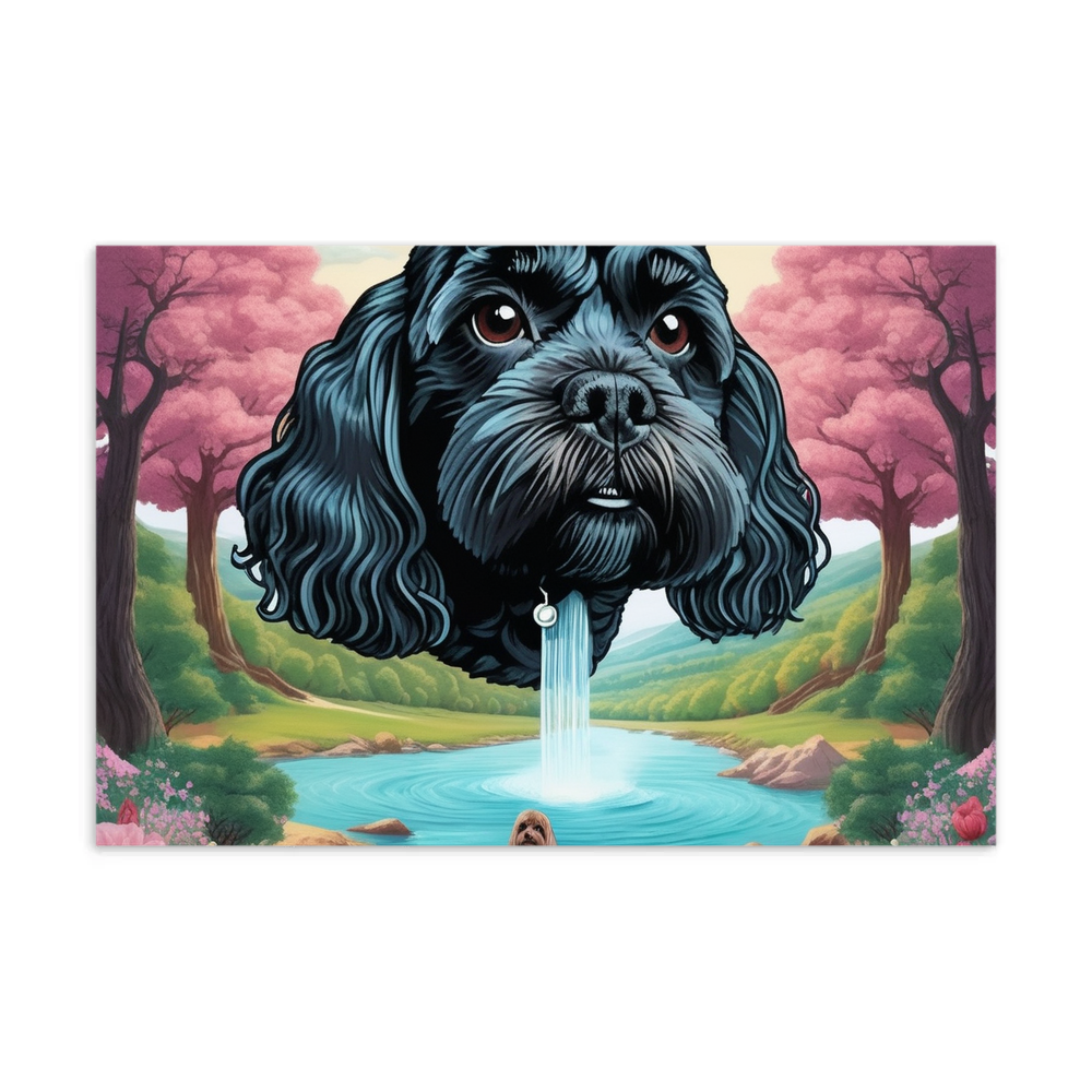 PugMug Custom Lily Postcard