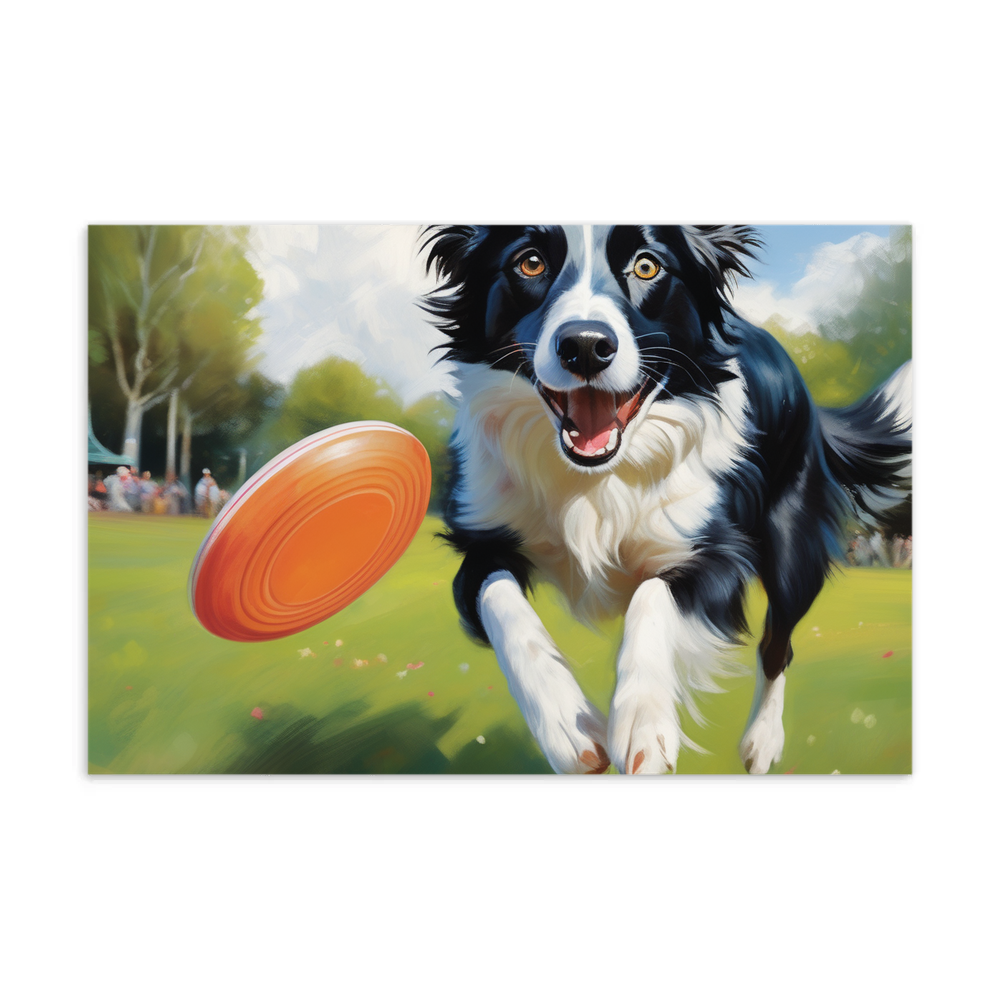 PugMug Custom Border Collie Postcard
