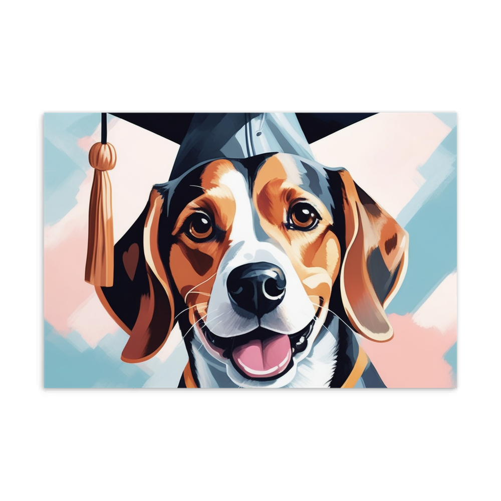 PugMug Custom Beagle Postcard