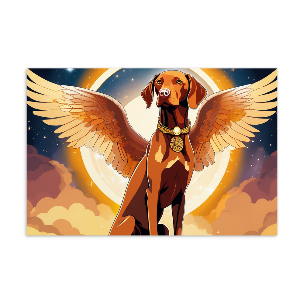 PugMug Custom Vizsla Postcard