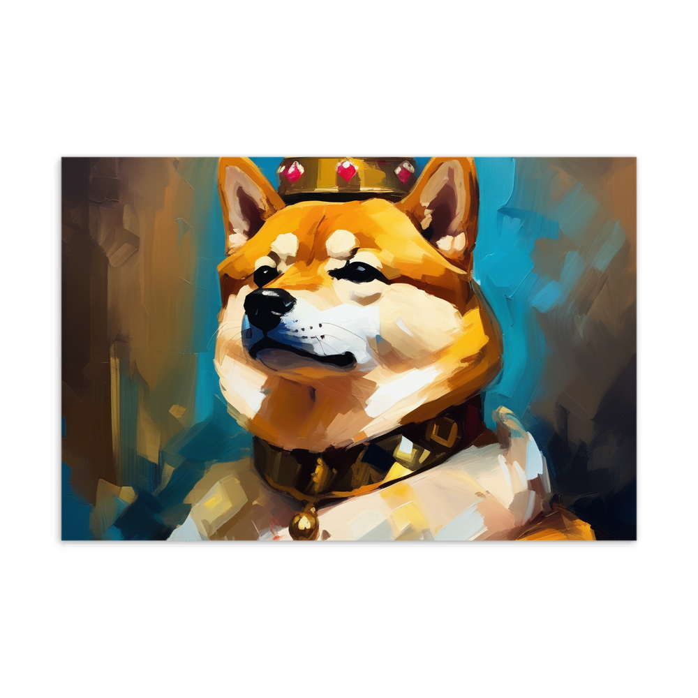 PugMug Custom Shiba Inu Postcard