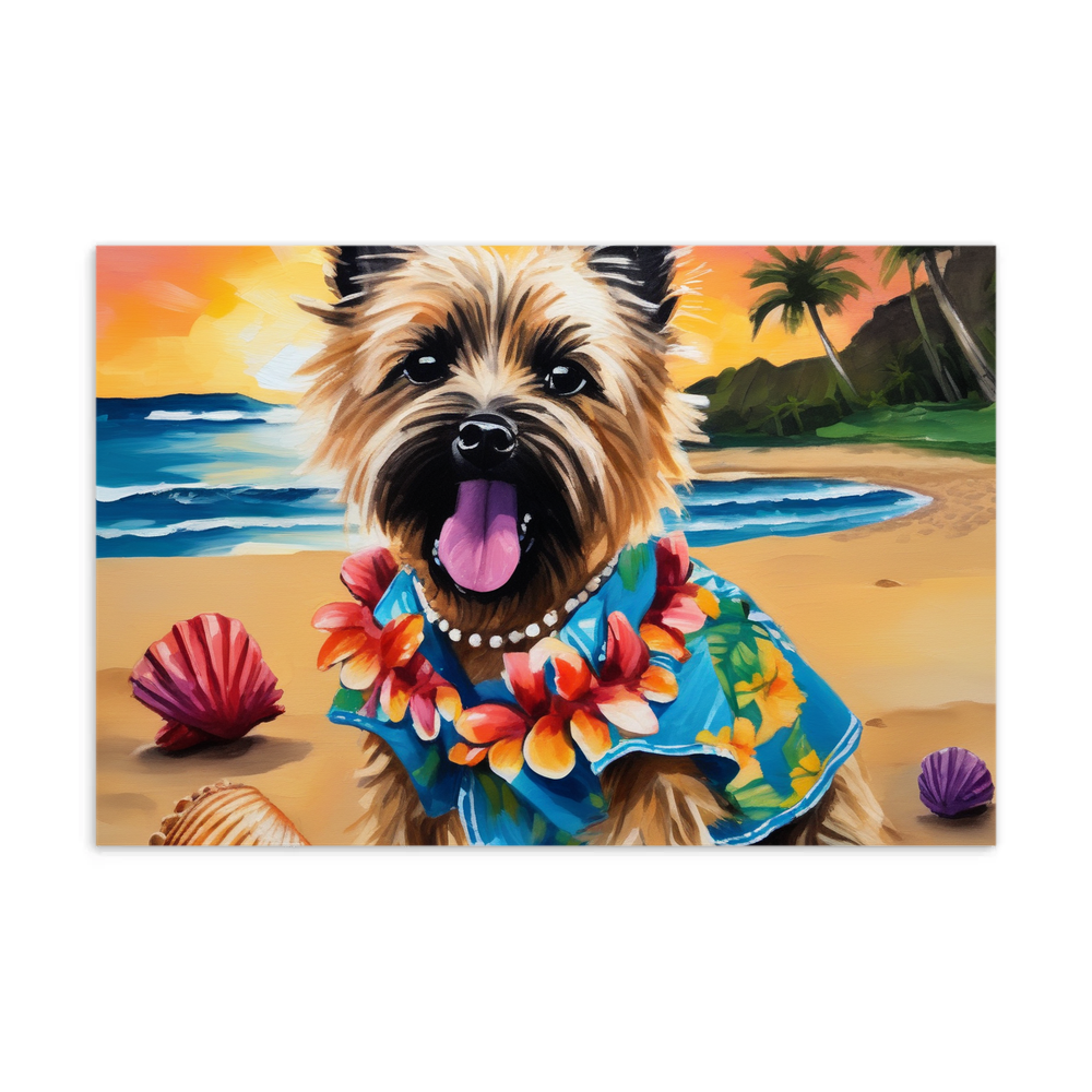 PugMug Custom Cairn Terrier Postcard