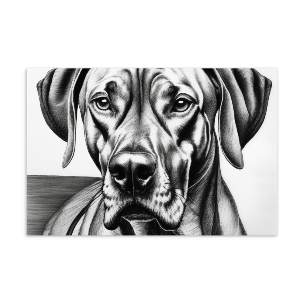 PugMug Custom Rhodesian Ridgeback Postcard
