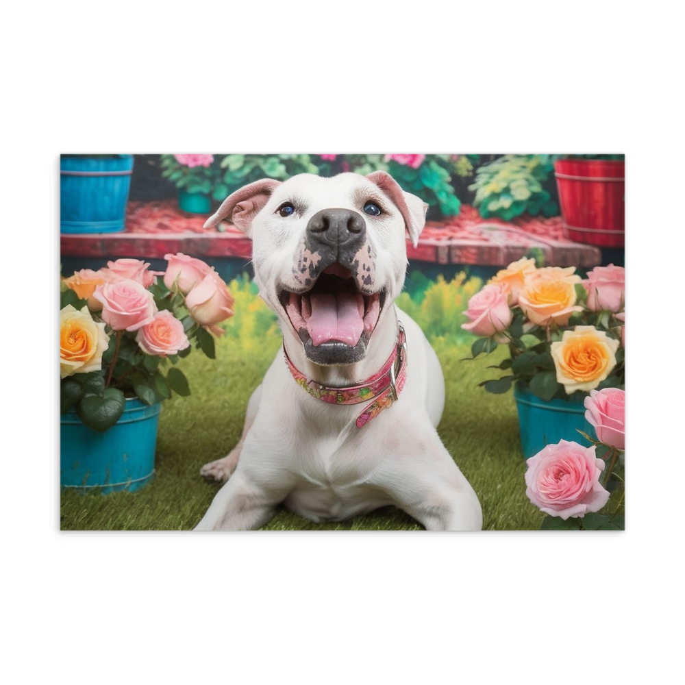 PugMug Custom Melody Postcard