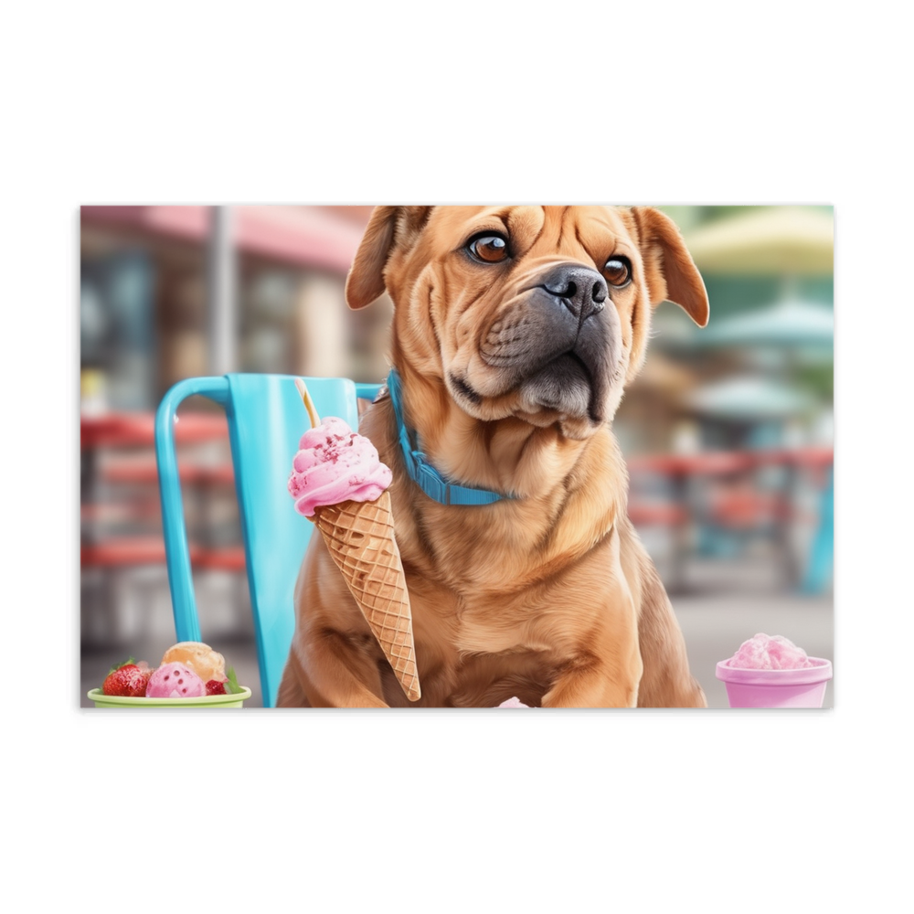 PugMug Custom Halina Postcard