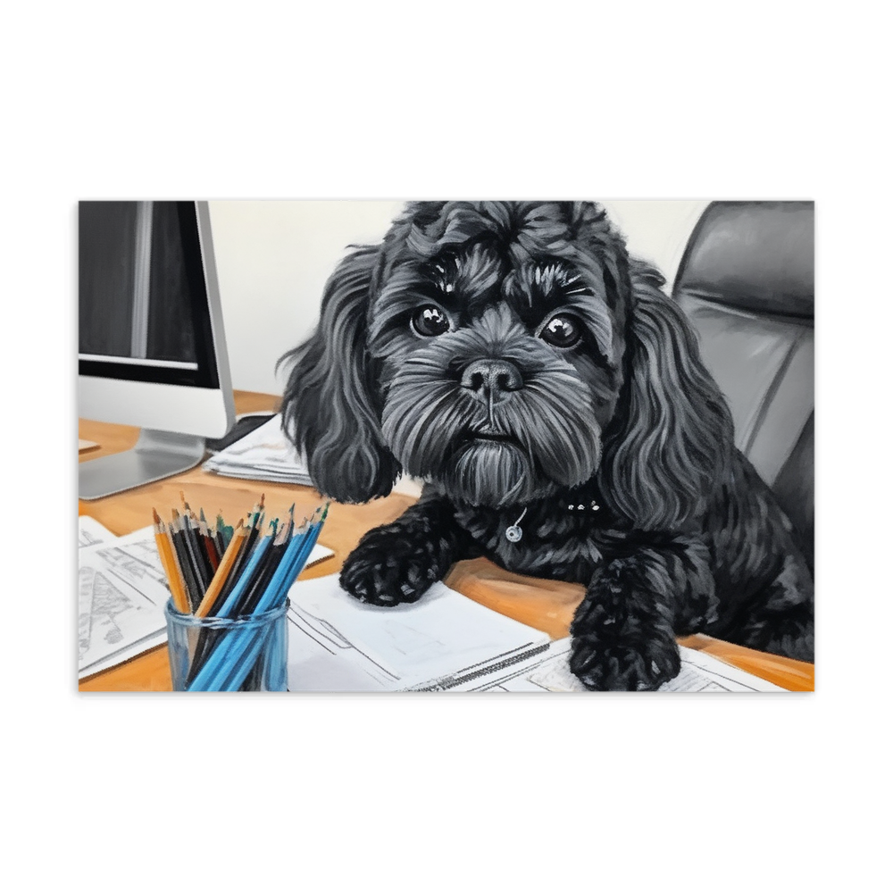 PugMug Custom Lily Postcard