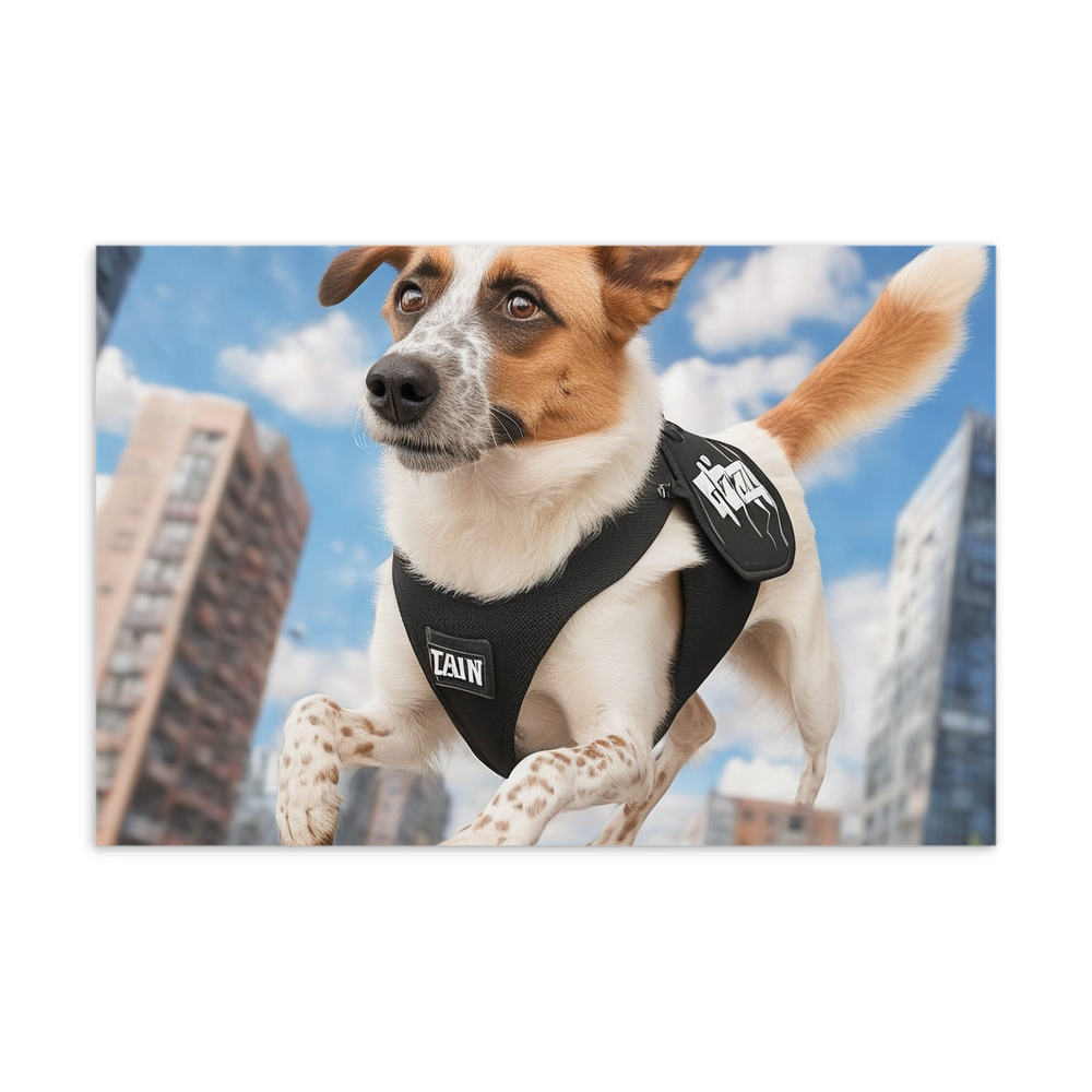 PugMug Custom Hazim Postcard