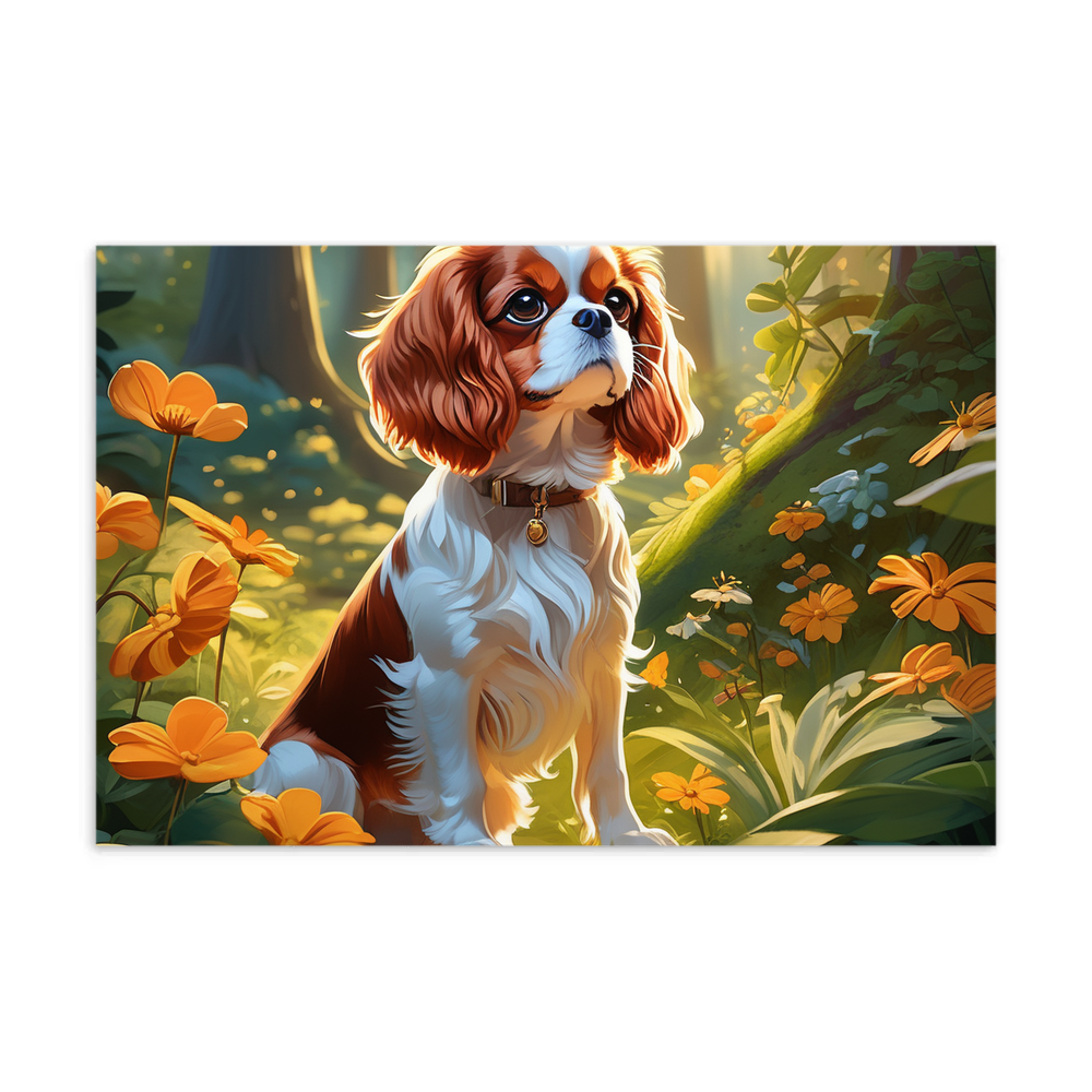 PugMug Custom Cavalier King Charles Spaniel Postcard