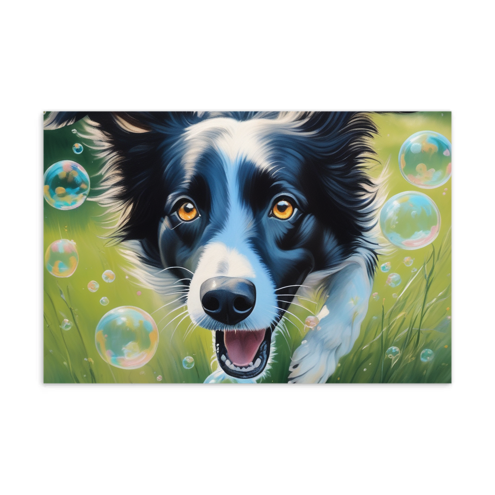 PugMug Custom Border Collie Postcard