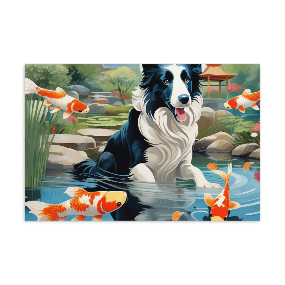 PugMug Custom Border Collie Postcard