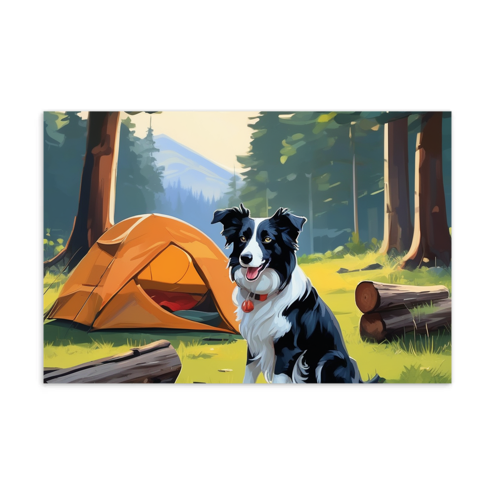 PugMug Custom Border Collie Postcard