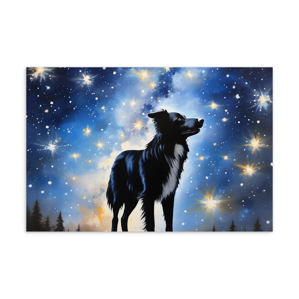 PugMug Custom Border Collie Postcard
