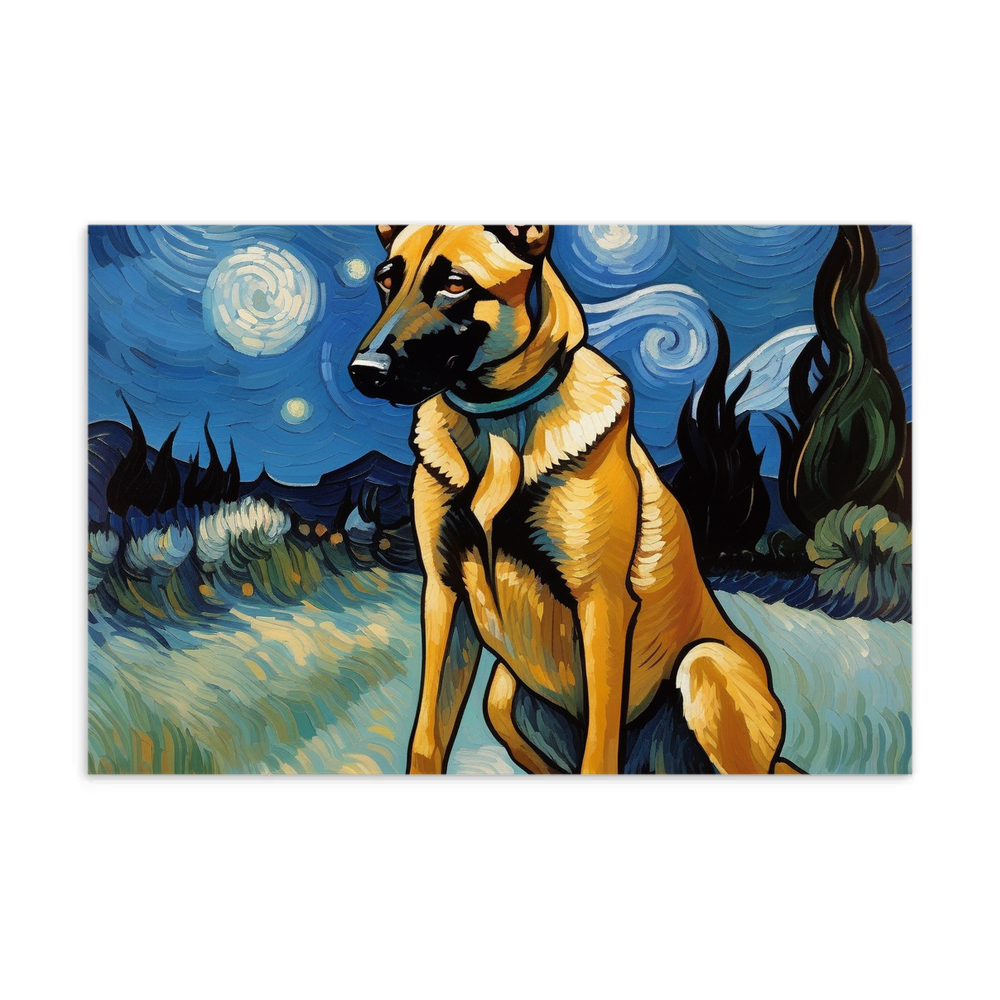 PugMug Custom Belgian Malinois Postcard