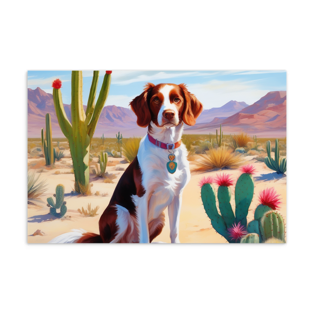 PugMug Custom Brittany Dog Postcard