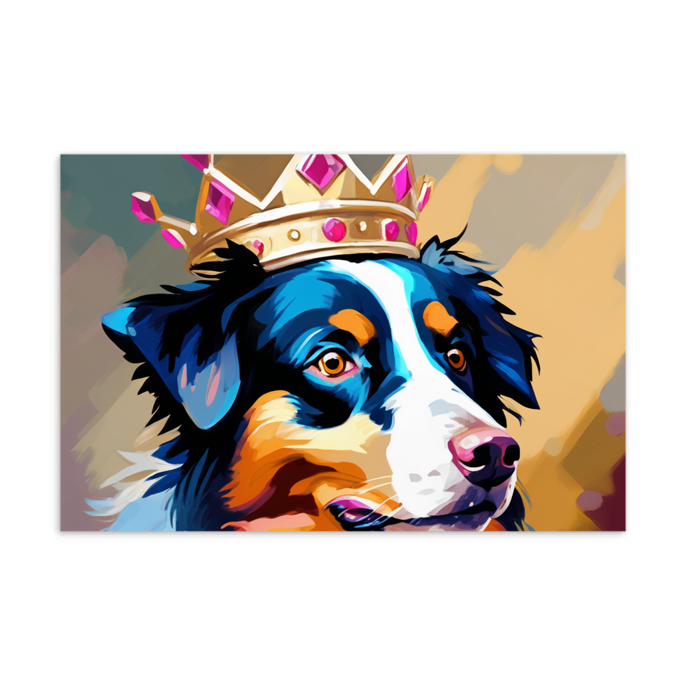 PugMug Custom Australian Shepherd Dog Postcard