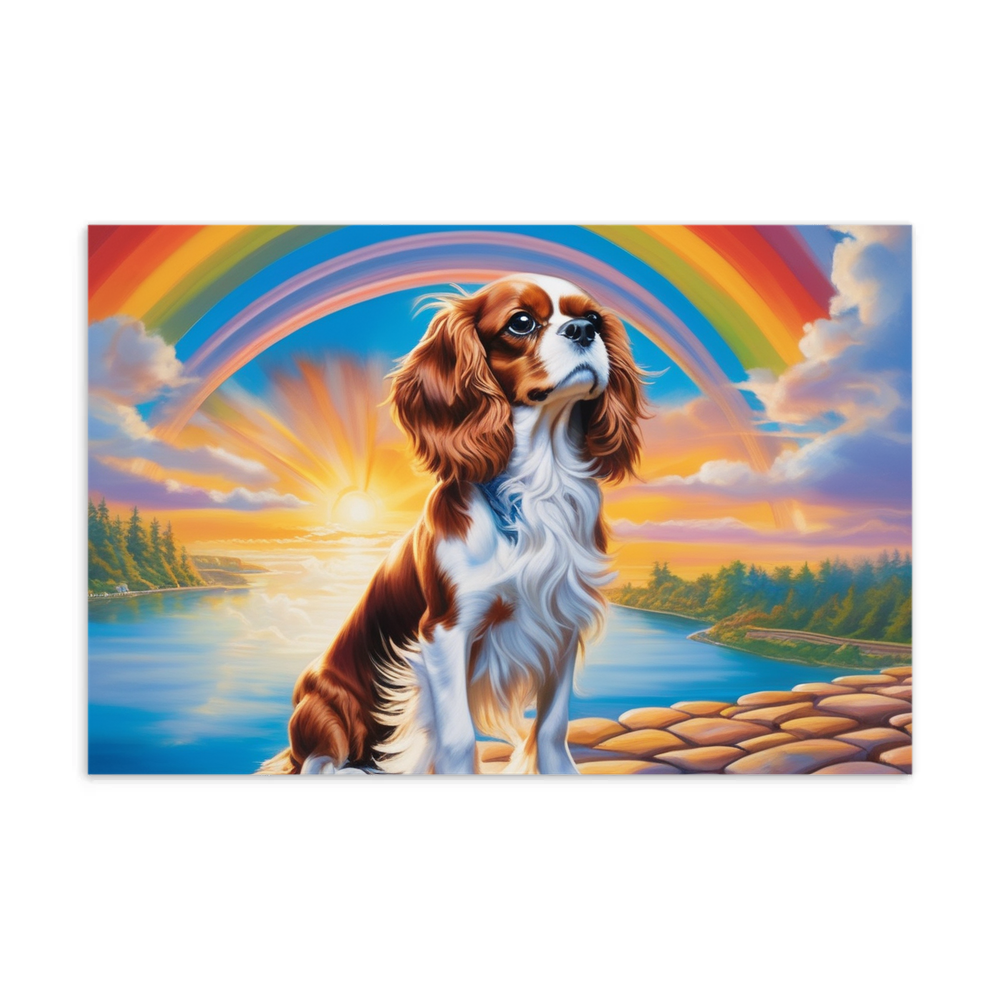 PugMug Custom Cavalier King Charles Spaniel Postcard