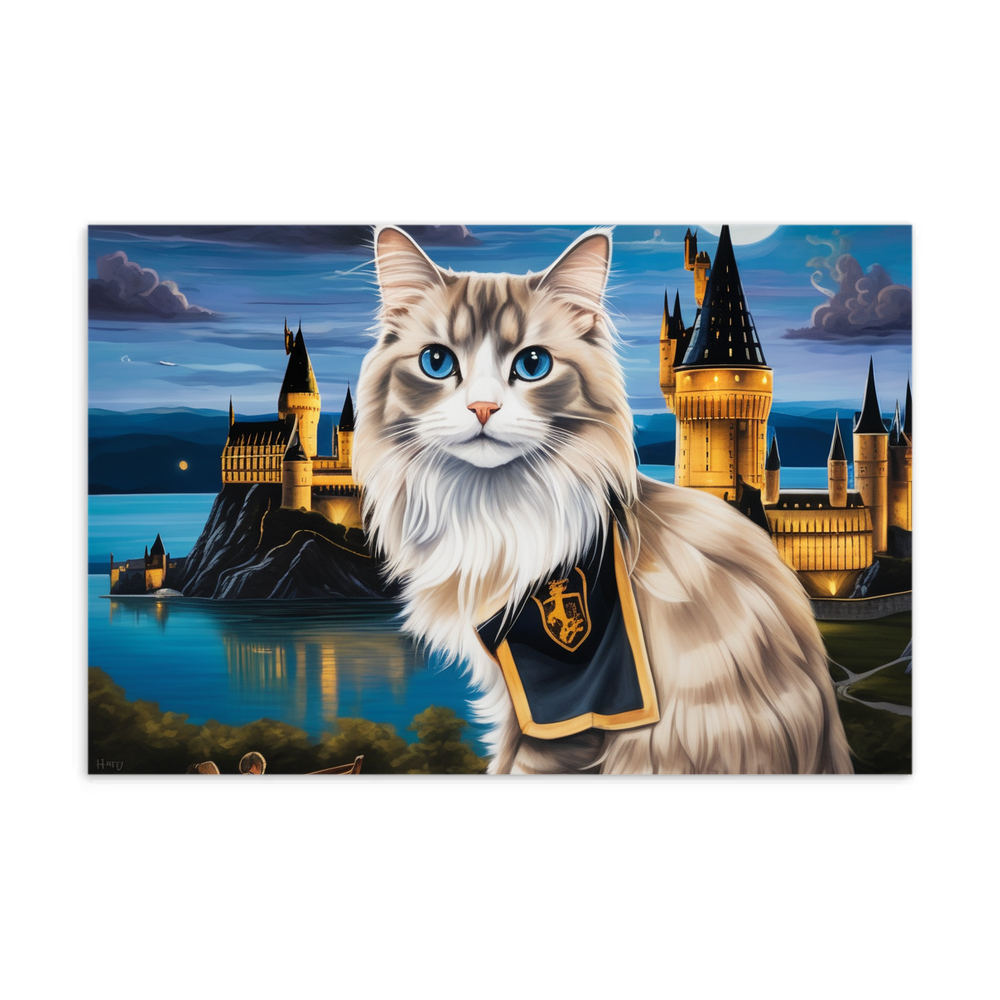 PugMug Custom Tabby Ragdoll Cat Postcard