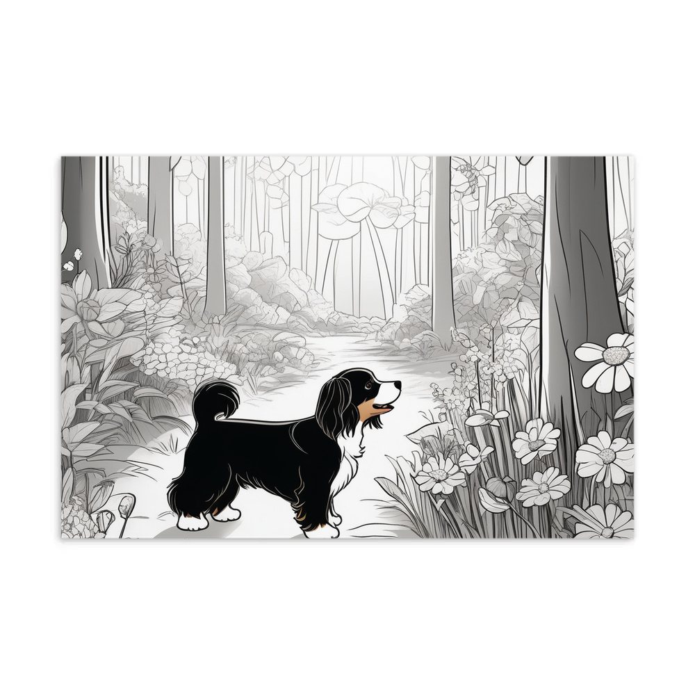 PugMug Custom Black-and-white Havanese Dog Postcard