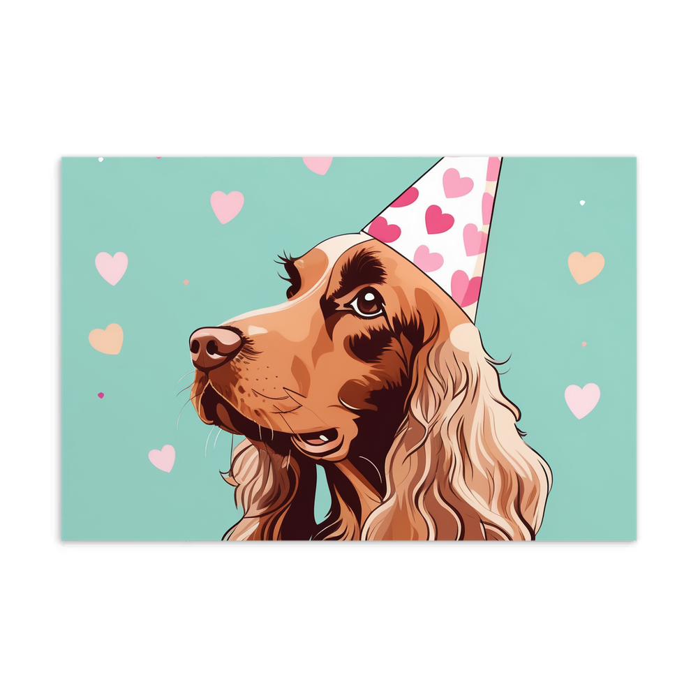 PugMug Custom Cocker Spaniel Postcard