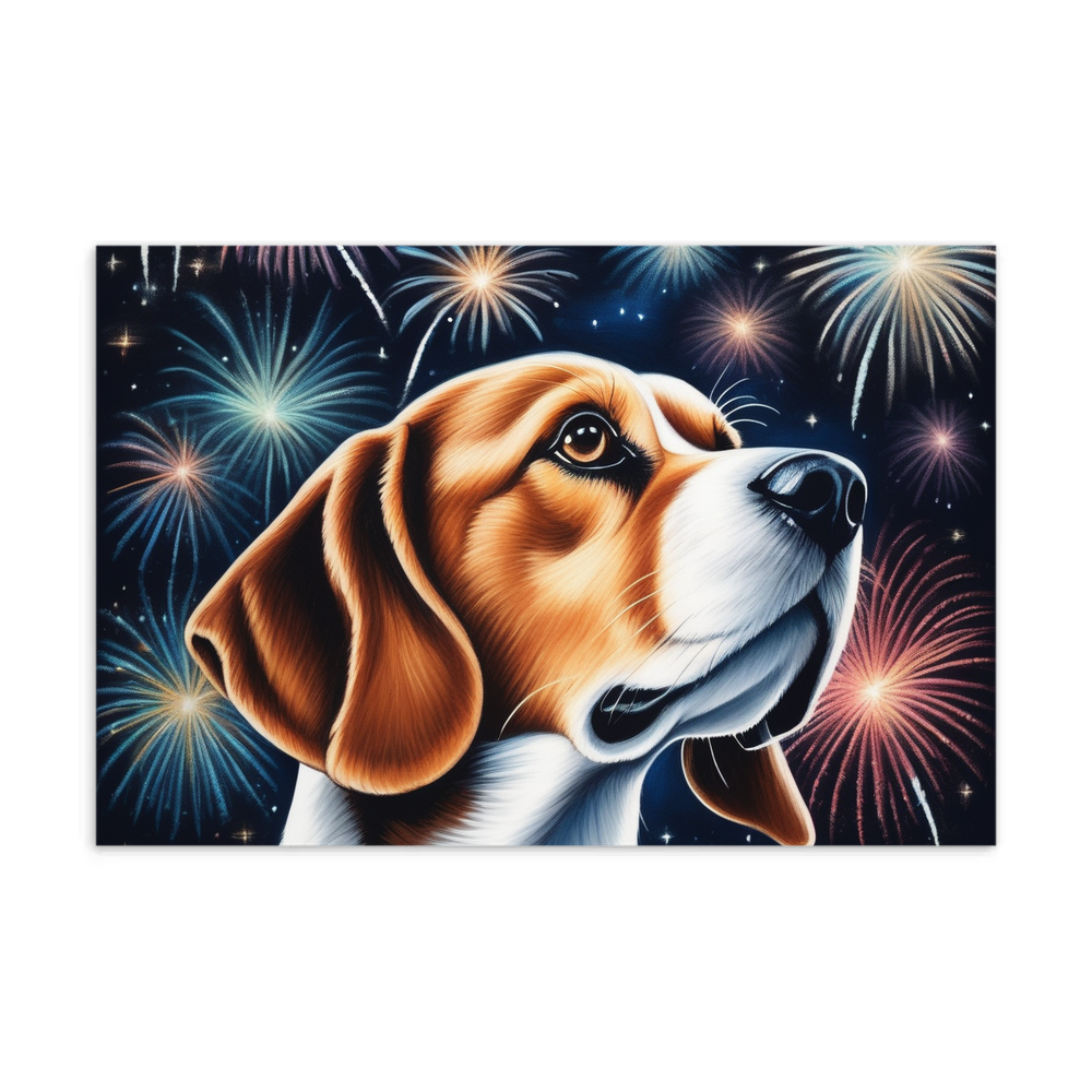 PugMug Custom Beagle Postcard