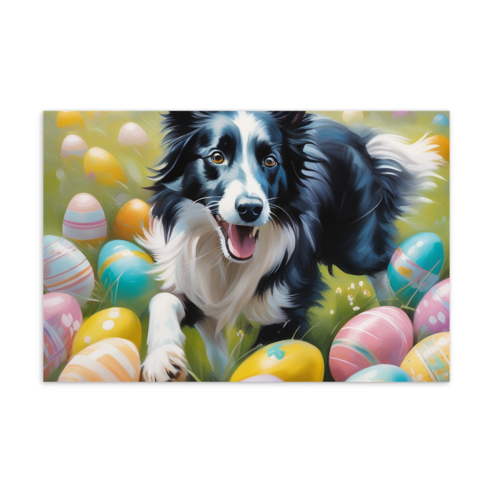 PugMug Custom Border Collie Postcard