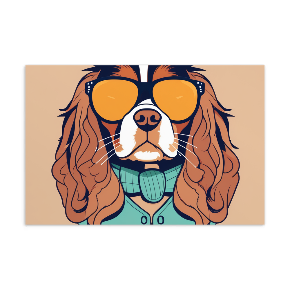 PugMug Custom Cavalier King Charles Spaniel Postcard