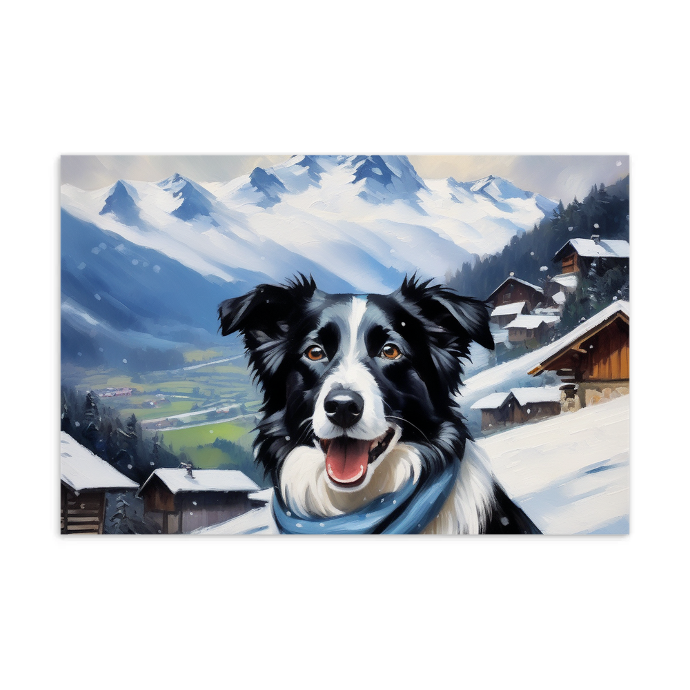 PugMug Custom Border Collie Postcard