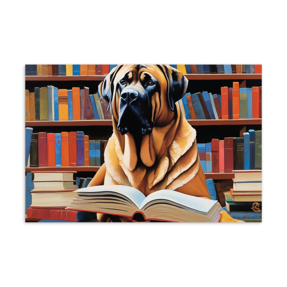 PugMug Custom Mastiff Postcard