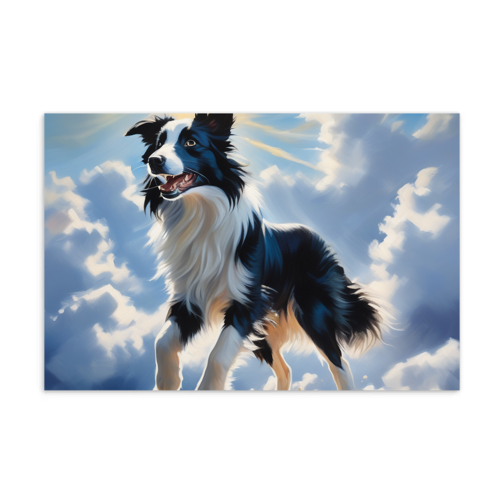 PugMug Custom Border Collie Postcard