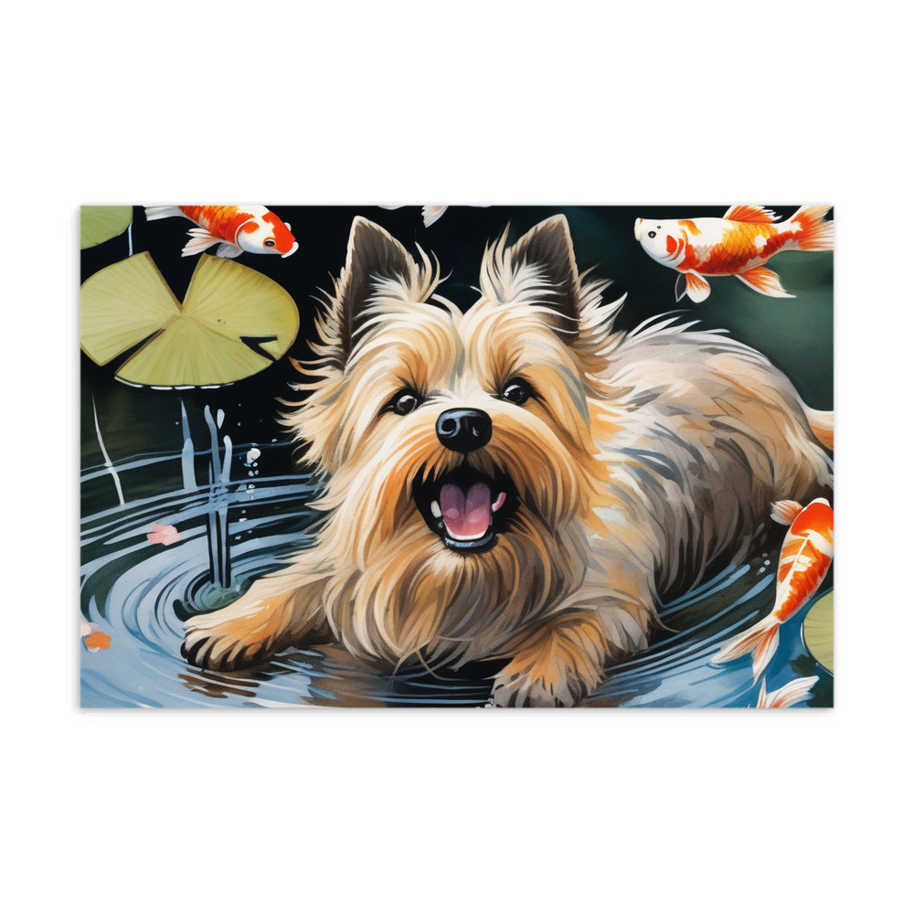 PugMug Custom Cairn Terrier Postcard