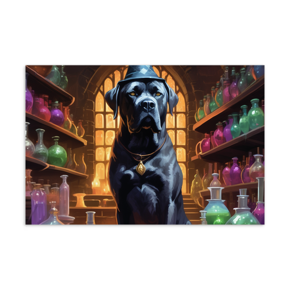 PugMug Custom Cane Corso Postcard