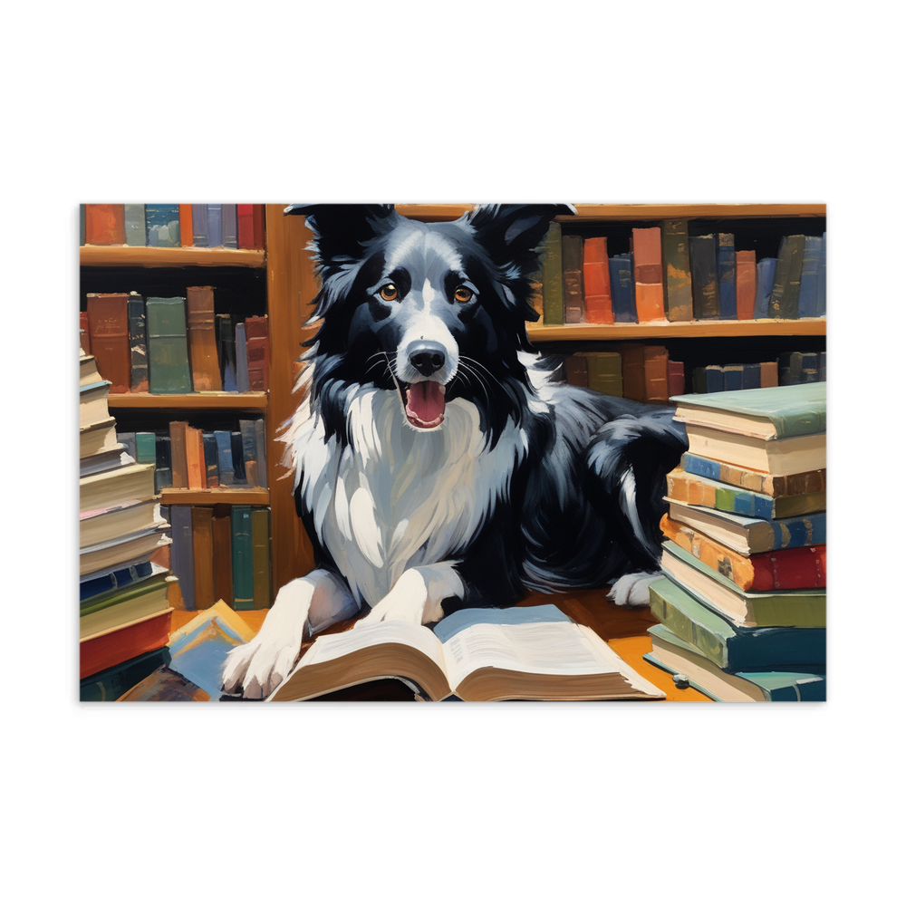 PugMug Custom Border Collie Postcard