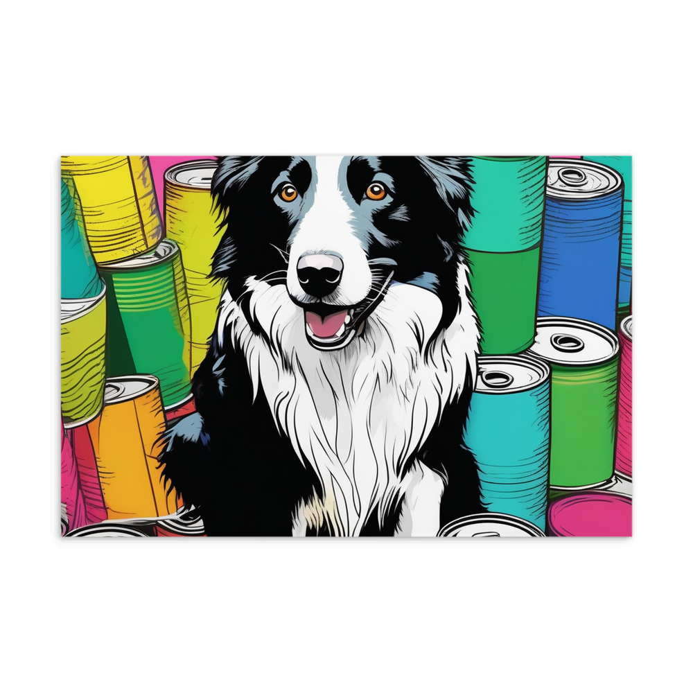PugMug Custom Border Collie Postcard