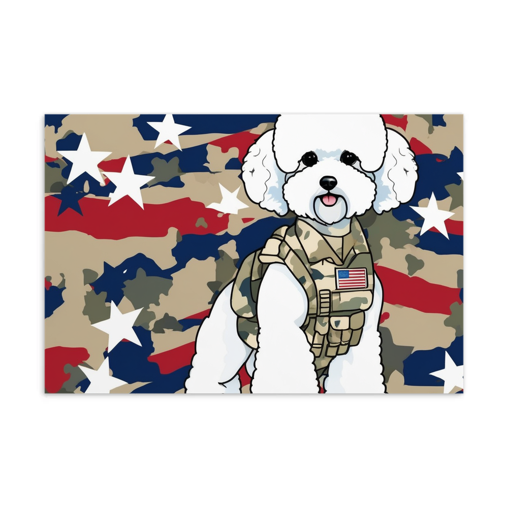 PugMug Custom Bichons Frise Postcard