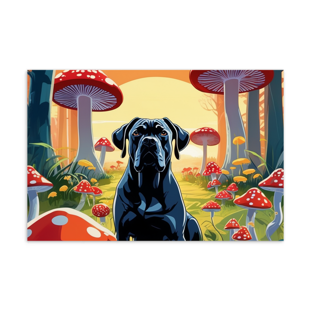 PugMug Custom Cane Corso Postcard