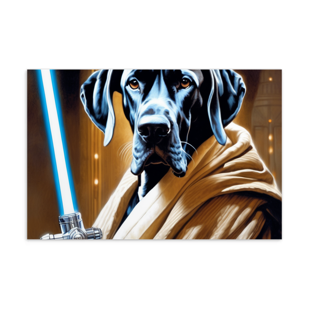 PugMug Custom Great Dane Postcard