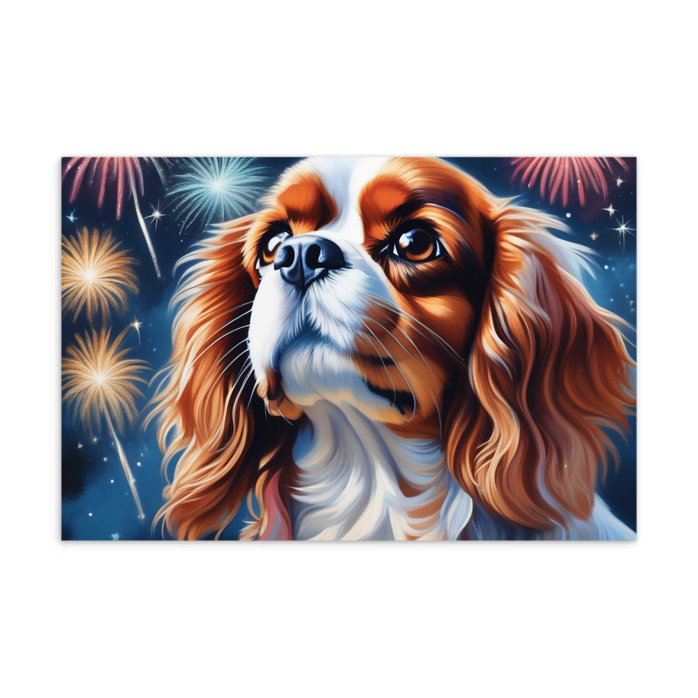 PugMug Custom Cavalier King Charles Spaniel Postcard