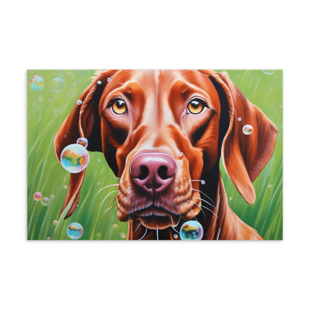 PugMug Custom Vizsla Postcard