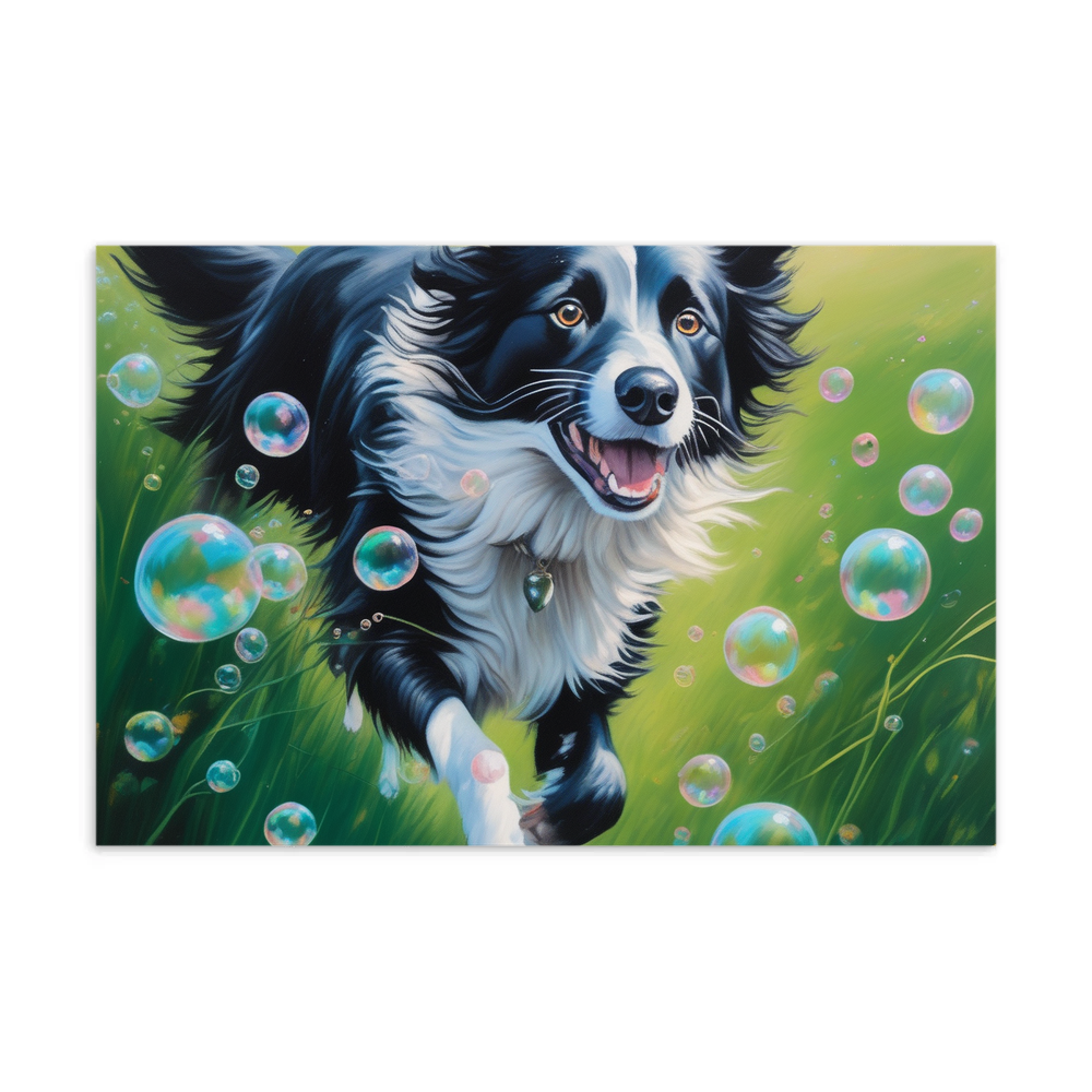 PugMug Custom Border Collie Postcard