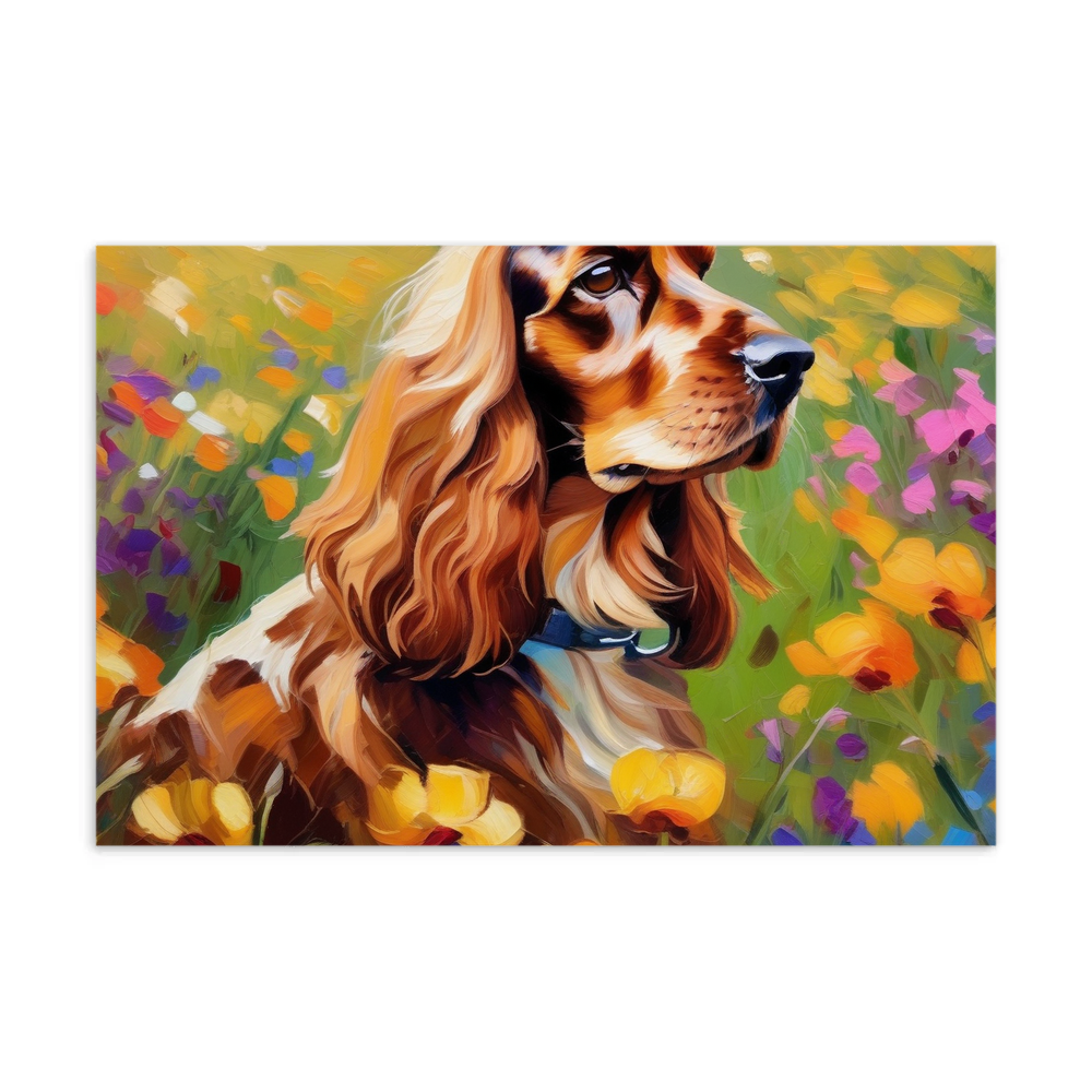 PugMug Custom English Cocker Spaniel Postcard