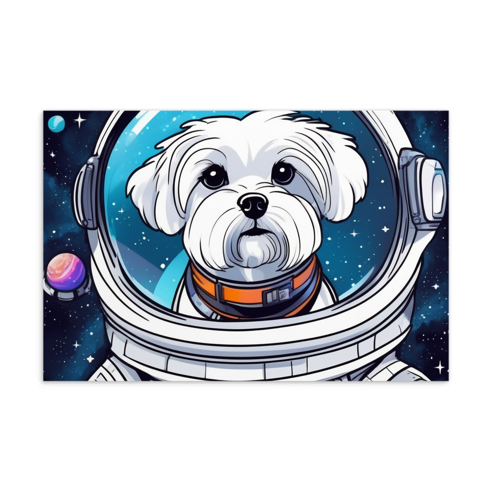 PugMug Custom Maltese Dog Postcard