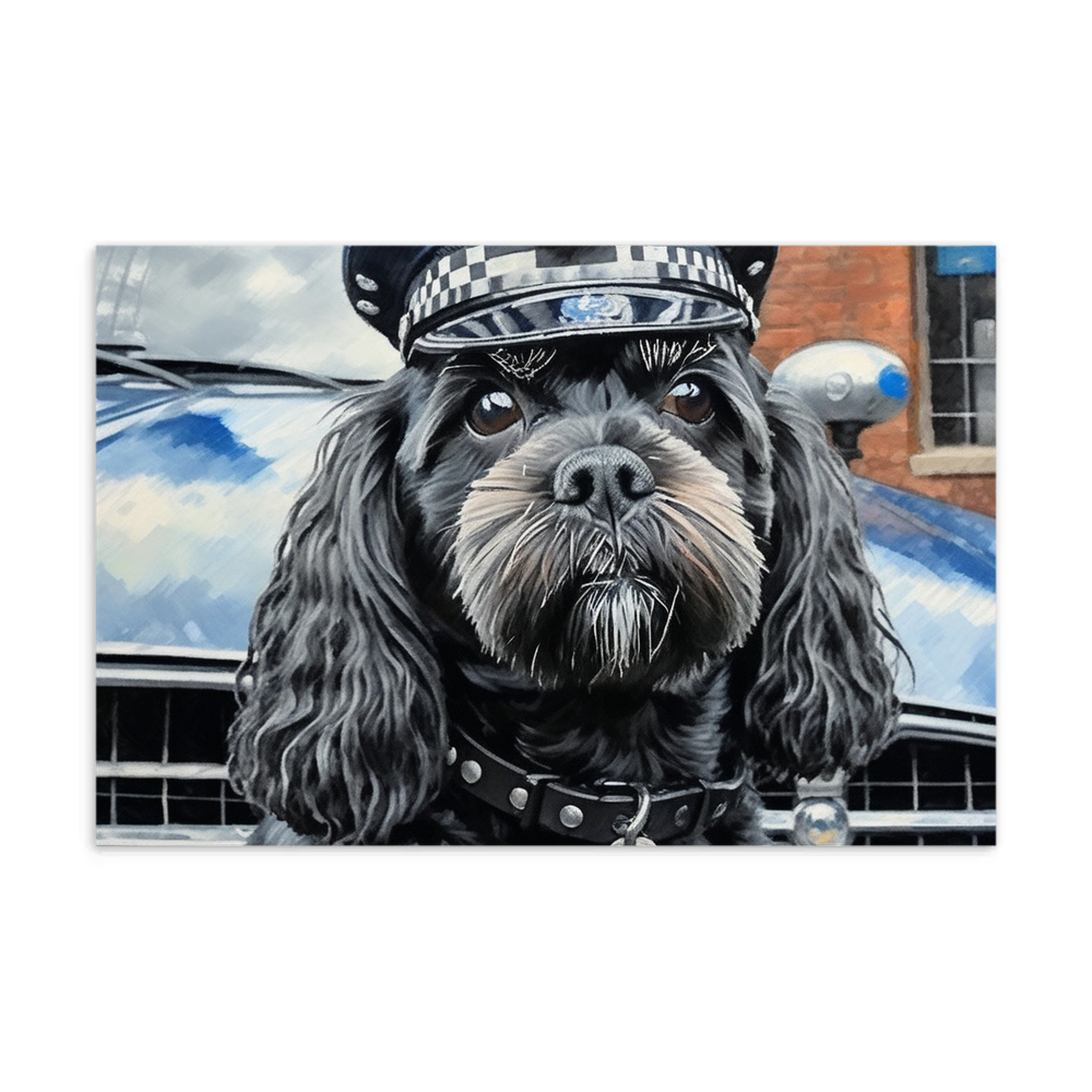 PugMug Custom Lily Postcard