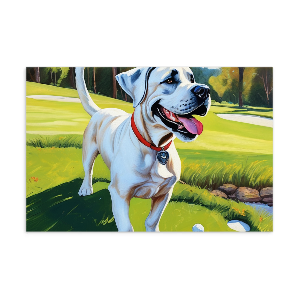 PugMug Custom Mastiff Postcard