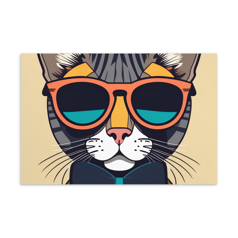 PugMug Custom Tabby Exotic Cat Postcard
