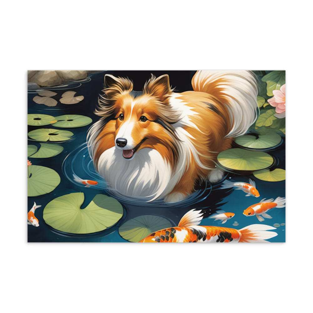 PugMug Custom Pet Postcard