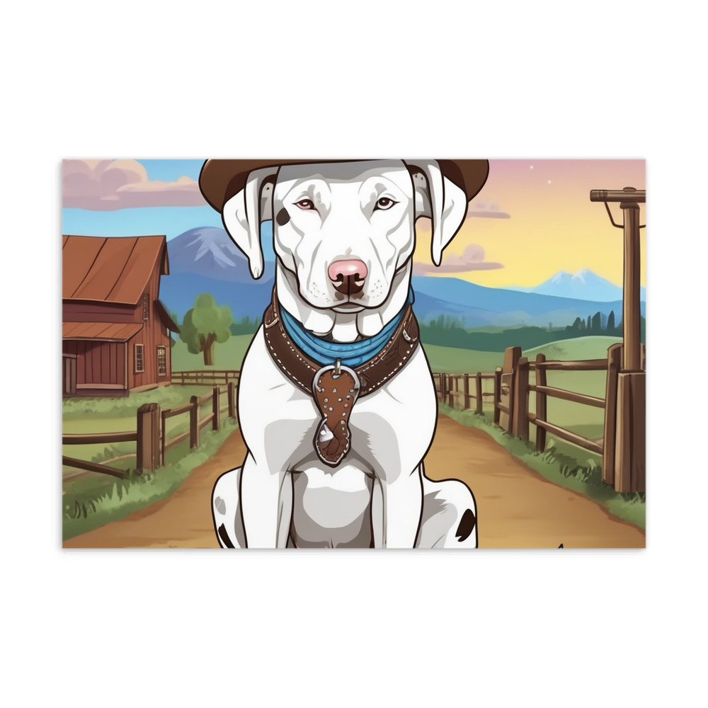 PugMug Custom Penny Postcard